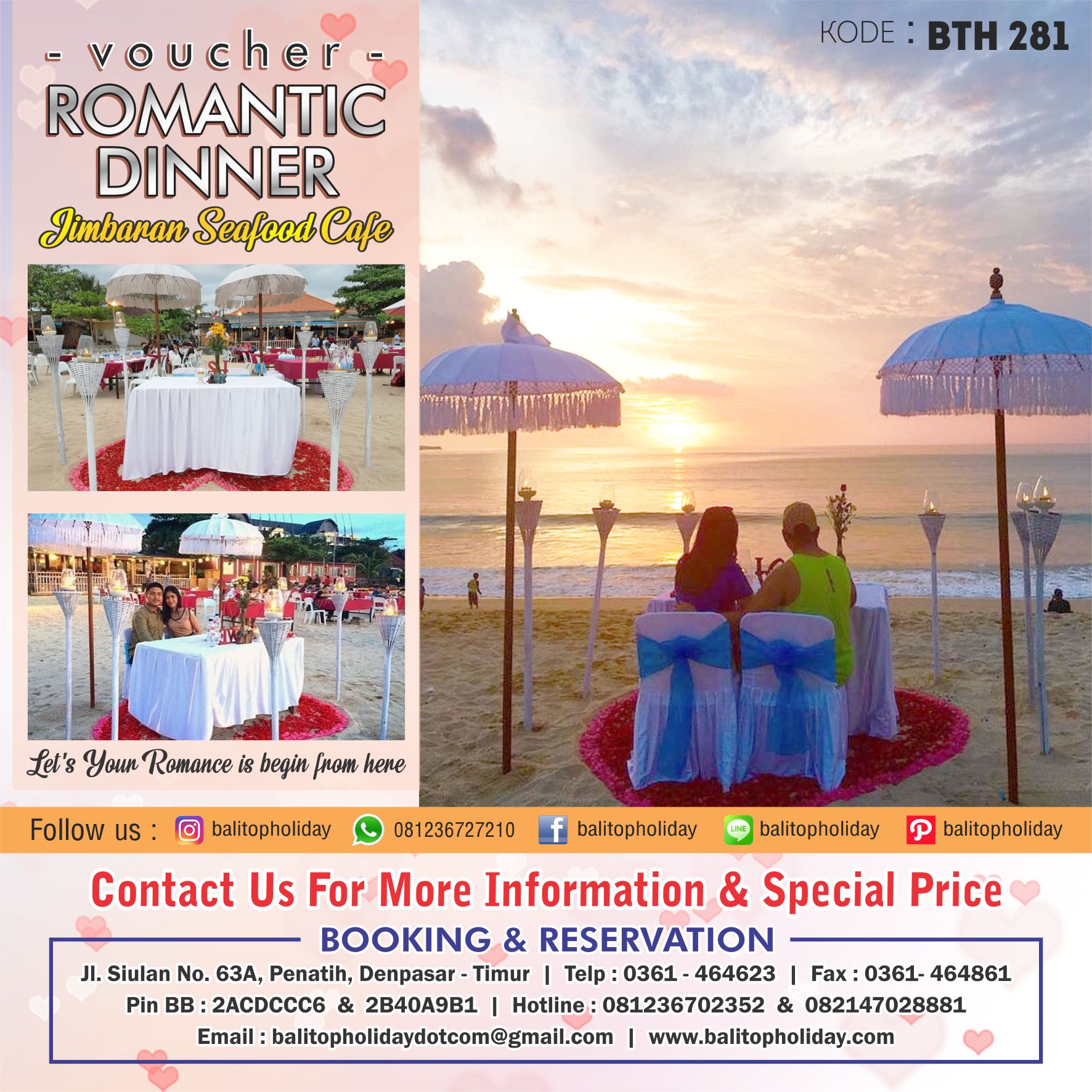 Voucher Kuliner/Restoran Di Bali Paket Tour/Wisata Bali